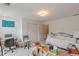 Bright bedroom features neutral walls and decor with adjacent closets at 1101 Parkland Se Run, Smyrna, GA 30082