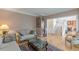 Comfortable living room with hardwood floors, neutral tones, and seamless flow at 1101 Parkland Se Run, Smyrna, GA 30082