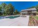 Spacious backyard with a pool and hot tub, perfect for entertaining at 664 Johnson Rd, Oxford, GA 30054