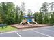 Neighborhood playground providing a safe and fun recreational space for children at 7430 Ramsgate Ct, Cumming, GA 30040