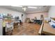 Unfinished storage area with ample space, concrete floor, and overhead lighting at 7430 Ramsgate Ct, Cumming, GA 30040