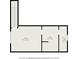 Detailed floor plan showcasing room dimensions and layout of the home's lower level at 1406 Allene Sw Ave, Atlanta, GA 30310