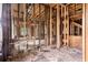 This interior construction with exposed wood framing offers a great opportunity for designing a modern layout with custom features at 1406 Allene Sw Ave, Atlanta, GA 30310