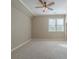 Bright bedroom with natural light, and neutral walls, offering a blank canvas to create a customized living space at 6186 Talmadge Nw Run, Acworth, GA 30101
