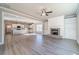 Open floor plan showcasing the living room, kitchen, and dining area with modern finishes at 1500 Alcovy Station Rd, Covington, GA 30014