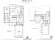 Detailed floor plan showcasing the layout of the house with multiple bedrooms, bathrooms, and garage at 1670 Knob Creek Nw Ct, Acworth, GA 30101