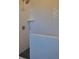 Modern shower featuring grey tile, a built-in niche, and a sleek chrome shower head at 1670 Knob Creek Nw Ct, Acworth, GA 30101