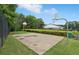 Community basketball court with two hoops, green landscaping, and nearby recreation amenities at 931 Sublime Trl, Canton, GA 30114
