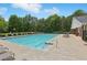 Well-maintained community pool offers a great spot for swimming and relaxation at 931 Sublime Trl, Canton, GA 30114