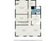 Floor plan showcasing the layout of the house, including the living room, dining area, bedrooms, and bathrooms at 1917 Connally Dr, Atlanta, GA 30344