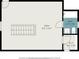 Floor plan of the upper level showing dimensions for the room, bathroom and walk-in closet at 1917 Connally Dr, Atlanta, GA 30344
