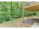 View of backyard and under the deck at 2903 Brookshire Way, Duluth, GA 30096