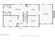 Layout of the first floor of the home showing the kitchen, living room, dining room and office at 2903 Brookshire Way, Duluth, GA 30096