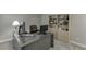 Bright home office with modern desk, comfortable chair, and functional storage at 2903 Brookshire Way, Duluth, GA 30096