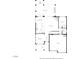Detailed first floor plan showcasing the layout including kitchen, living room, dining room, and garage at 1442 Pierce Se Ave, Smyrna, GA 30080