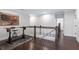 Second floor landing with wooden floors provides a great view to other parts of the home at 1442 Pierce Se Ave, Smyrna, GA 30080