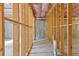Unfinished basement showing the framing, insulation, and utilities at 3198 Garden Hill Ln, Douglasville, GA 30135