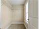 Small closet offers wire shelving and window at 3198 Garden Hill Ln, Douglasville, GA 30135