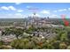 Aerial view of property close to Midtown, Downtown, Bobby Jones Golf Course & Beltline at 115 Peachtree Memorial Nw Dr # C1, Atlanta, GA 30309