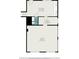 Floor plan displaying Gathering room, bath, utility and garage dimensions at 2702 Galaxy Ct, Decatur, GA 30034
