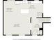 Floor plan showcasing layout of kitchen, dining, living, and foyer areas at 2702 Galaxy Ct, Decatur, GA 30034