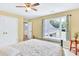 Bedroom featuring natural light, ceiling fan, and a bed at 3365 Sweetwater Dr, Cumming, GA 30041