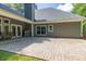 Spacious stone patio with comfortable seating, perfect for outdoor entertaining at 3365 Sweetwater Dr, Cumming, GA 30041