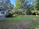 Large, private backyard with mature trees and potential for outdoor living at 4720 Fowler Cir, Acworth, GA 30101