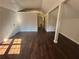 Spacious bedroom boasts hardwood floors, neutral paint, and natural light at 4720 Fowler Cir, Acworth, GA 30101