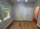 Bedroom featuring natural light from a window and wood-look flooring for a welcoming interior at 4720 Fowler Cir, Acworth, GA 30101