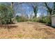 A clear view of the backyard, offering potential for landscape and outdoor activities at , Atlanta, GA 30344