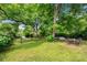 Spacious backyard featuring mature trees and an outdoor seating area at 1639 Rogers Sw Ave, Atlanta, GA 30310