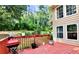 Back deck with outdoor seating area at 4335 Burgomeister Pl, Snellville, GA 30039