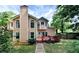 Two-story home featuring backyard and wooden deck at 4335 Burgomeister Pl, Snellville, GA 30039