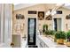 Bathroom with dual sinks, a soaking tub, and stylish decor at 4335 Burgomeister Pl, Snellville, GA 30039
