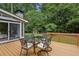Spacious backyard featuring an outdoor patio area, perfect for entertaining at 687 Monticello Se Way, Marietta, GA 30067