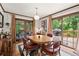 Charming dining room with backyard views at 2600 Sandpiper Dr, Tucker, GA 30084