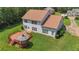 View of a home exterior, with a large deck and a gazebo at 102 Plantation Dr, Lagrange, GA 30277