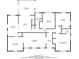 Floor plan featuring primary bedroom, living room, and kitchen at 1618 Mason Mill Ne Rd, Atlanta, GA 30329