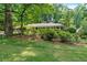 Traditional single-story brick home nestled among mature trees and greenery at 1618 Mason Mill Ne Rd, Atlanta, GA 30329