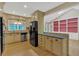 Eat-in kitchen with stainless steel appliances, granite countertops, and open access to another room at 1618 Mason Mill Ne Rd, Atlanta, GA 30329
