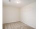 Bedroom featuring light colored carpet, white walls, and playful wall decorations at 40 Browning Dr, Covington, GA 30016