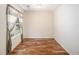 Empty bedroom features hardwood floors, one window and light-colored walls at 40 Browning Dr, Covington, GA 30016