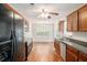 Well-appointed kitchen featuring hardwood floors, ample cabinets, and stainless appliances at 40 Browning Dr, Covington, GA 30016