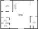 Floor plan featuring a large basement with additional rooms and a utility area at 2806 Hedgewood Nw Dr, Atlanta, GA 30311