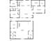 Detailed view of the home's layout, showing the basement, bedrooms, and living areas on separate floors at 2806 Hedgewood Nw Dr, Atlanta, GA 30311