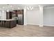 Open-concept living space with modern finishes and a view of the kitchen at 3657 Atherton Park Ct, Suwanee, GA 30024
