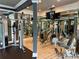 Well-equipped gym featuring modern weight machines, mirrors and wall-mounted TV for residents' fitness needs at 625 Piedmont Ne Ave # 3029, Atlanta, GA 30308
