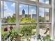 City view from the window with skyline and greenery at 625 Piedmont Ne Ave # 3029, Atlanta, GA 30308