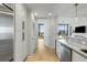 Modern kitchen featuring stainless steel appliances and stunning city views at 2795 Peachtree Rd # 1305, Atlanta, GA 30305